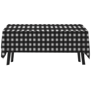 MANTEL X 1 CUADRILLE NEGRO
