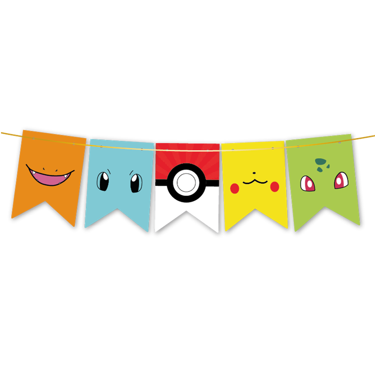 BANDERIN X1 POKEMON