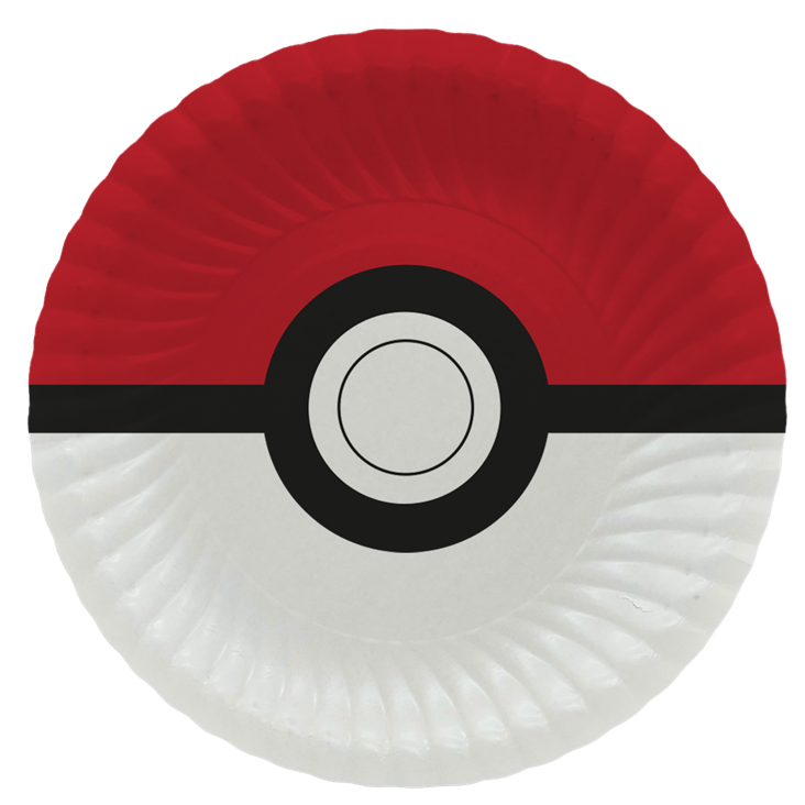 PLATO CHICO X 8 POKEMON