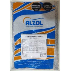 CONFITES PLATEADOS X 1KG NRO 1