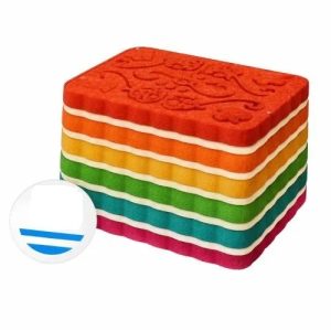 TAPITAS RECTANGULAR COLOR X 500GR
