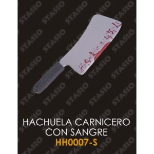 HACHUELA CARNICERO CON SANGRE