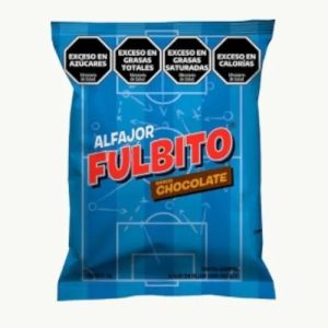 ALFAJOR FULBITO X 44U NEGRO