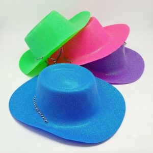 GORRO COWBOY PLASTICO GIBRE FLUO