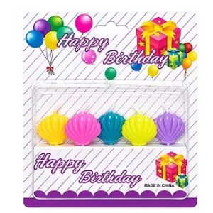 VELAS PASTEL X5 OSTRA