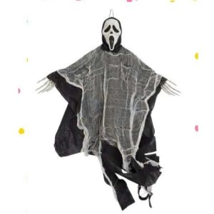 MUÑECO COLGANTE SCREAM 60X50 CM CON LUZ Y SONIDO