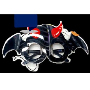 ANTEOJO HALLOWEEN ACETATO MURCIELAGO