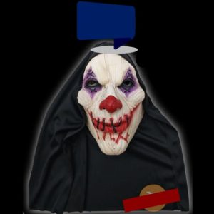 CARETA LATEX PAYASO BOCA COCIDA