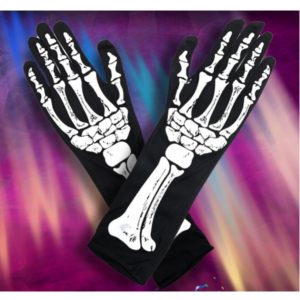 GUANTES LARGOS ESQUELETO