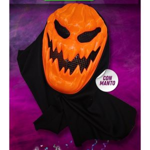 CARETA RIGIDA CALABAZA CON TELA
