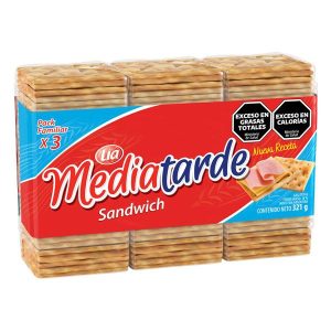 MASITA MEDIATARDE SANDWICH X 3