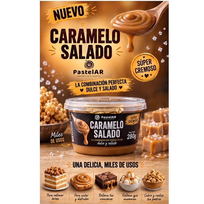 CARAMELO SALADO X 280 GR