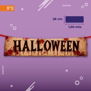 PASAPARED HALLOWEEN TELA 1,5 MTS X 28 CM