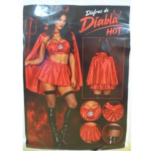 DISFRAZ PREMIUN DIABLA SEX ADULTO